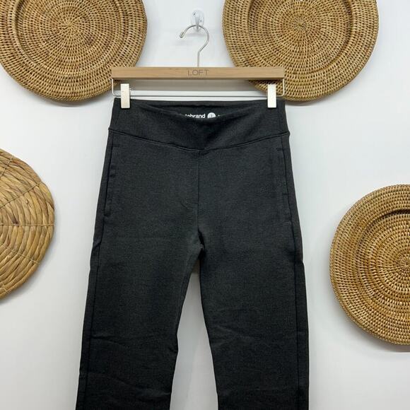 BetaBrand Gray Minimalist Casual Stretch Knit Pants SP SMALL PETITE - Picture 3 of 5